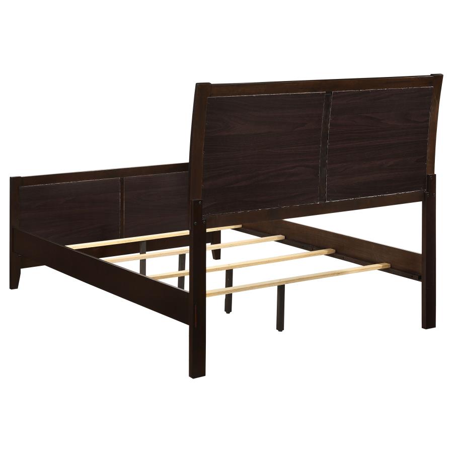 Carlton 5-piece Full Bedroom Set Cappuccino view 4