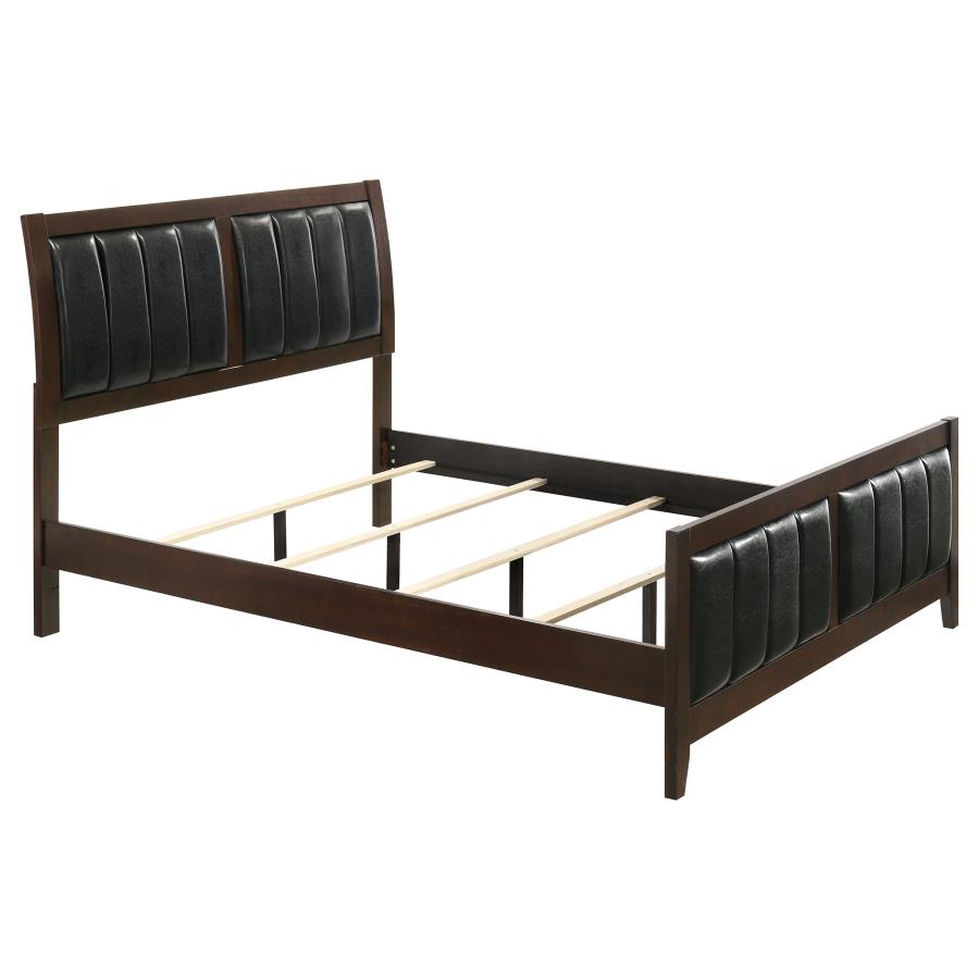 Carlton 5-piece Queen Bedroom Set Cappuccino view 3