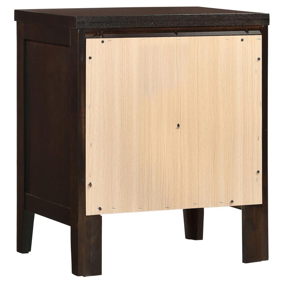 Carlton 5-piece Twin Bedroom Set Cappuccino view 6