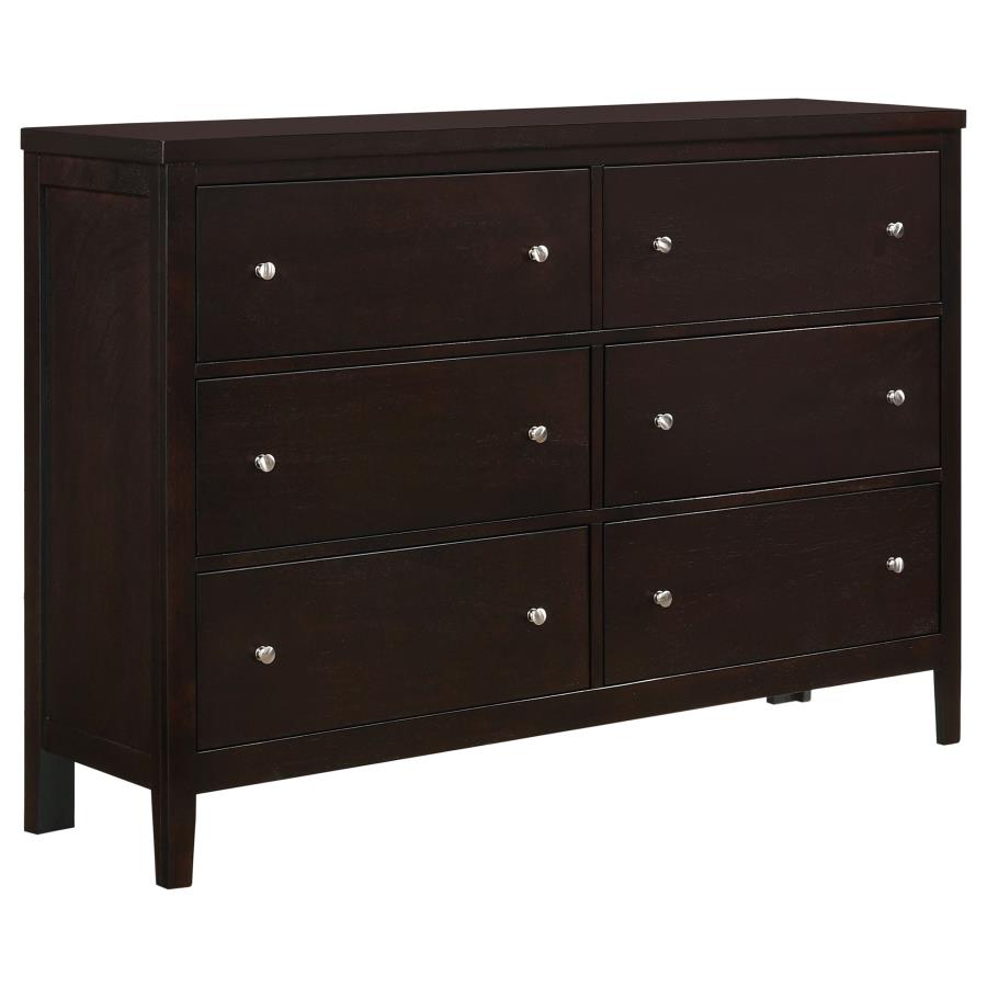 Carlton 5-piece Twin Bedroom Set Cappuccino view 7