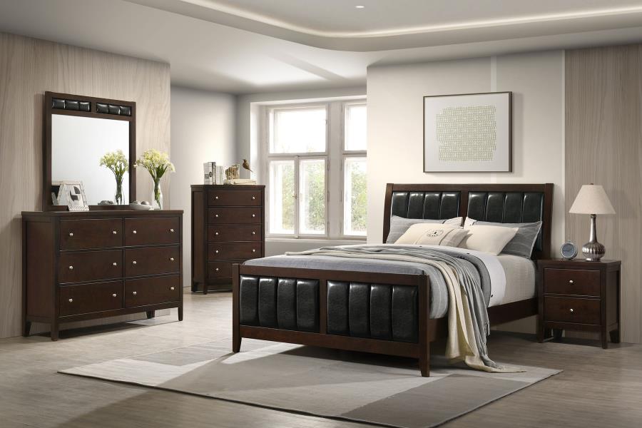 Carlton Dresser Mirror Cappuccino view 6