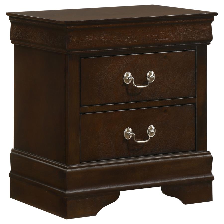 Louis Philippe 5-piece Eastern King Bedroom Set Cappuccino view 5