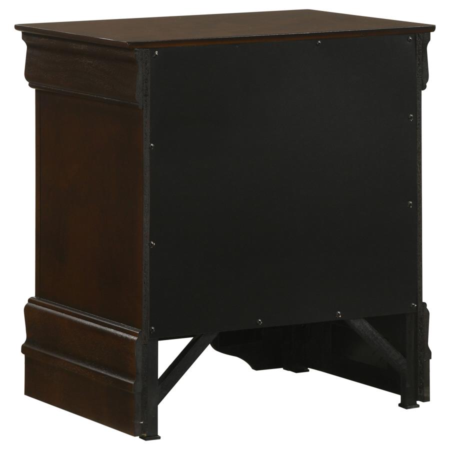 Louis Philippe 5-piece Eastern King Bedroom Set Cappuccino view 7