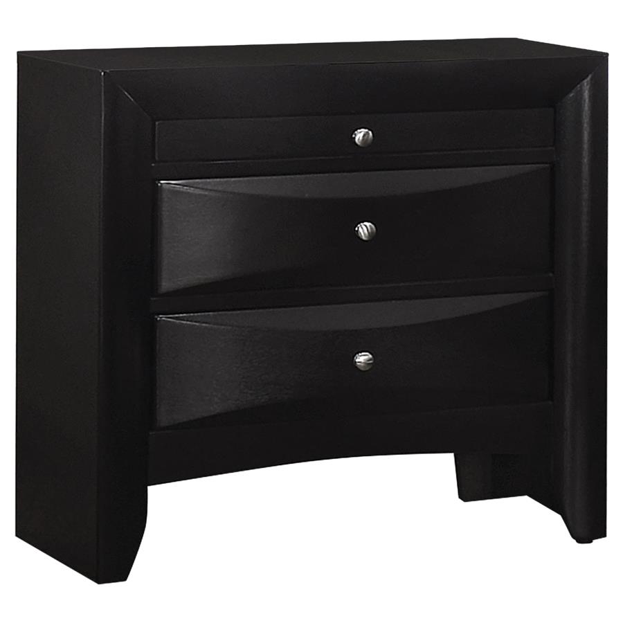 Briana 5-piece Eastern King Bedroom Set Black view 6
