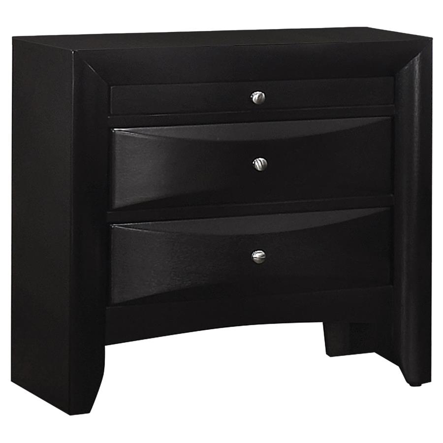 Briana 4-piece Queen Bedroom Set Black view 6