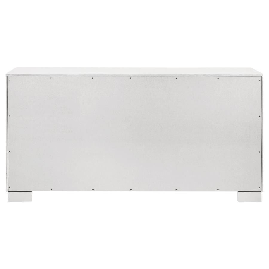 Jessica 6-drawer Dresser Snow White view 7