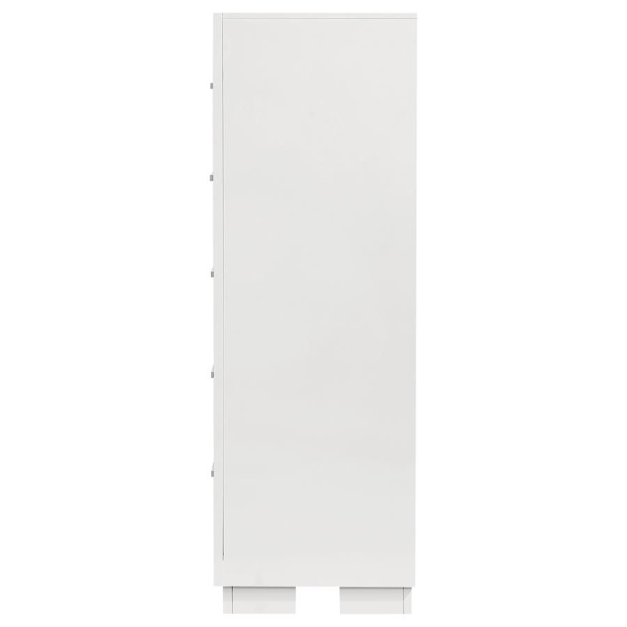 Jessica 5-drawer Bedroom Chest Snow White view 5