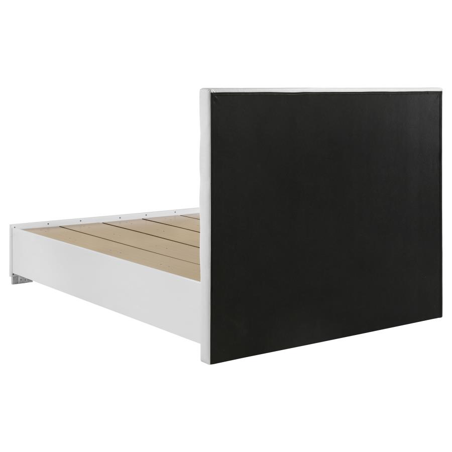 Felicity 4-piece Eastern King Platform Bedroom Set White view 4