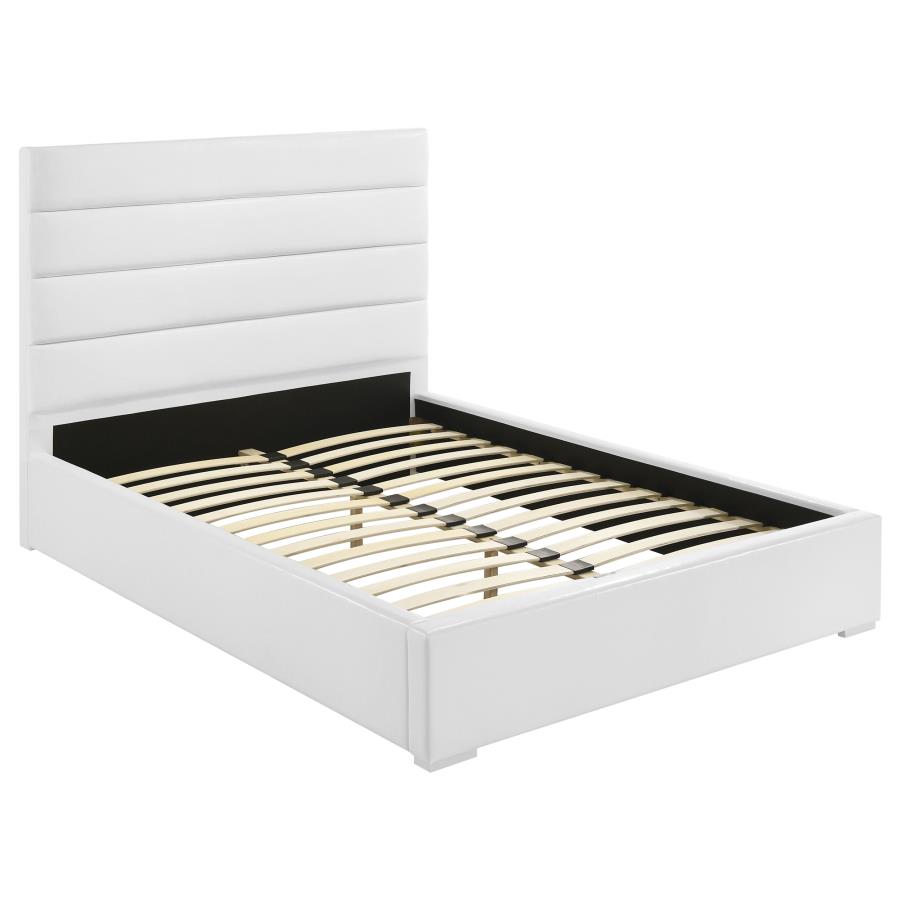 Felicity 4-piece Full Bedroom Set White High Gloss view 3