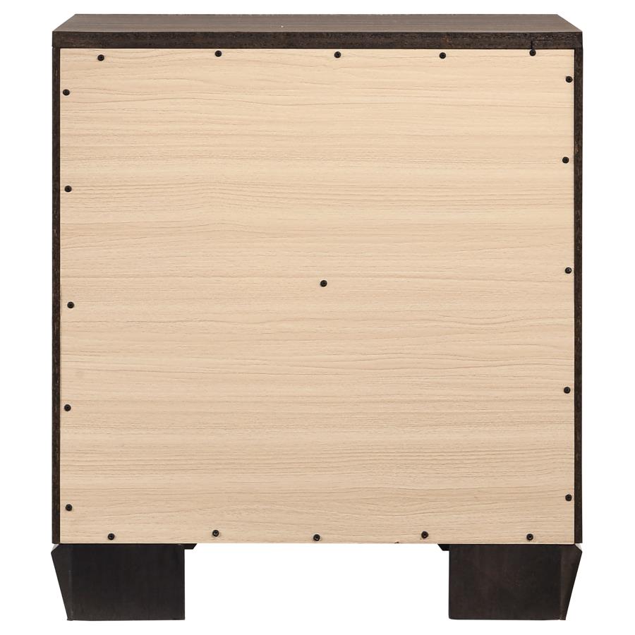 Kauffman 2-drawer Nightstand Washed Taupe view 7