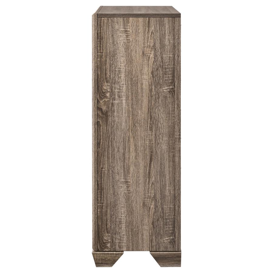 Kauffman 5-drawer Bedroom Chest Washed Taupe view 5