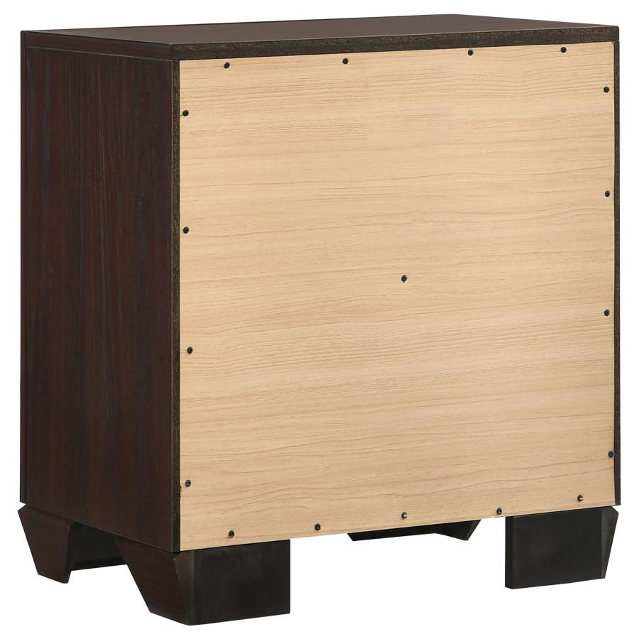 Kauffman 5-piece Queen Bedroom Set Dark Cocoa view 6