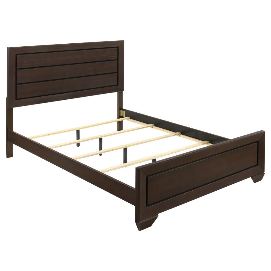 Kauffman 4-piece Queen Bedroom Set Dark Cocoa view 3