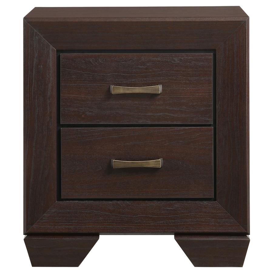Kauffman 4-piece Queen Bedroom Set Dark Cocoa view 6