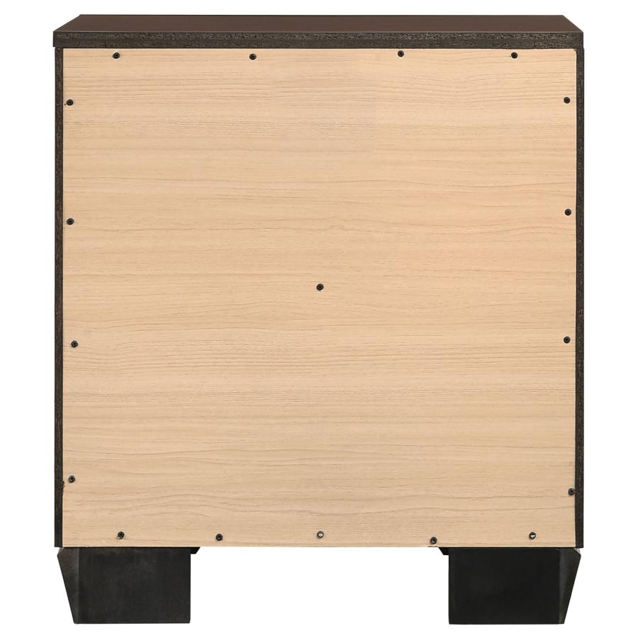 Kauffman 2-drawer Nightstand Dark Cocoa view 7