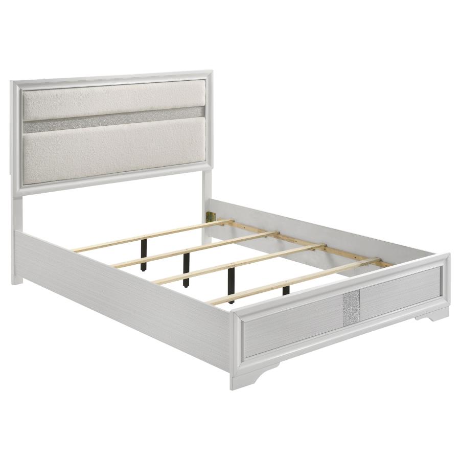 Miranda 4-piece Full Bedroom Set White view 3