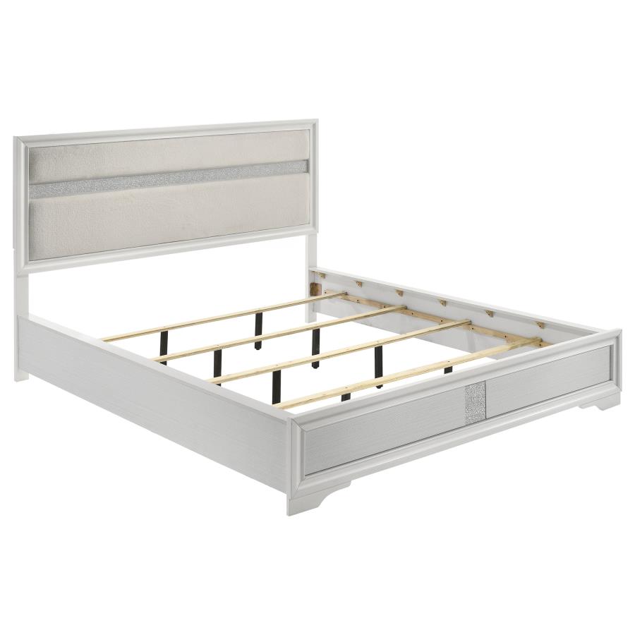 Miranda 4-piece California King Bedroom Set White view 3