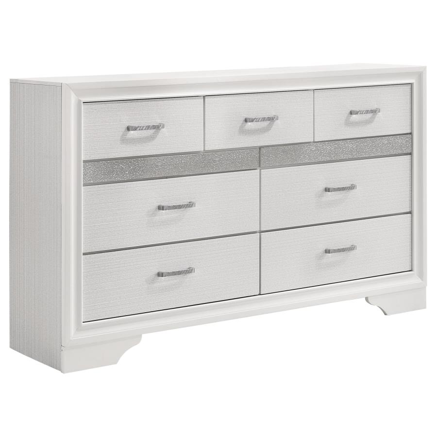 Miranda 4-piece Twin Bedroom Set White view 7