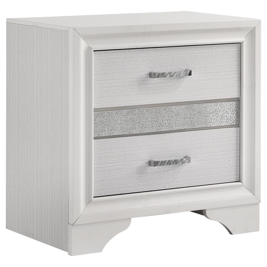 Miranda 5-piece Eastern King Bedroom Set White view 5
