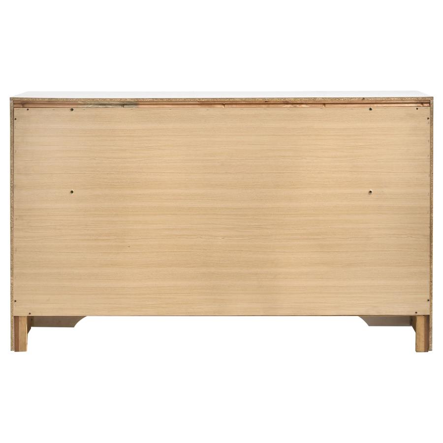 Miranda 9-drawer Dresser White view 7
