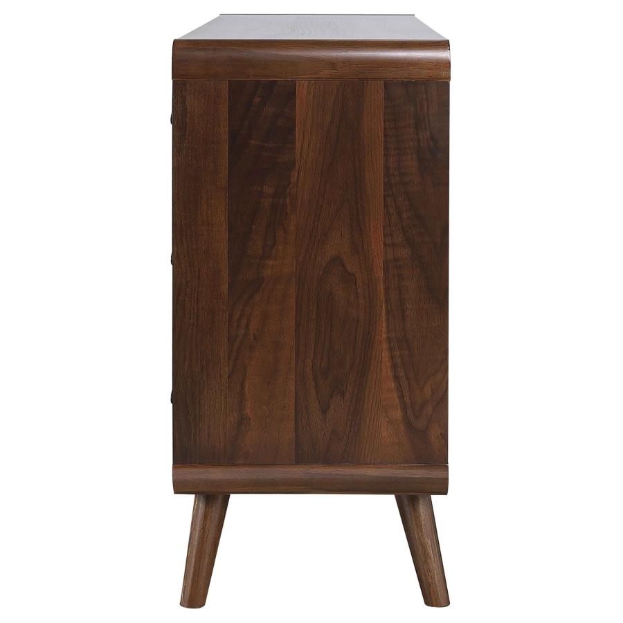 Robyn 6-drawer Bedroom Dresser Dark Walnut view 5