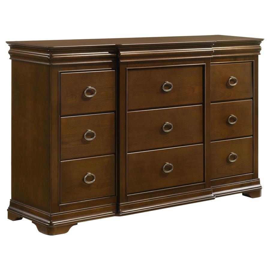 Garland 4-piece Eastern King Bedroom Set Brown Cherry view 7