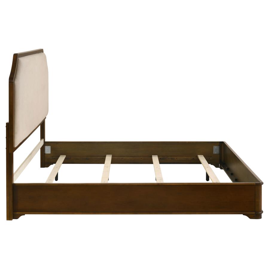 Garland 58-inch Eastern King Panel Bed Cream Brown Cherry view 6