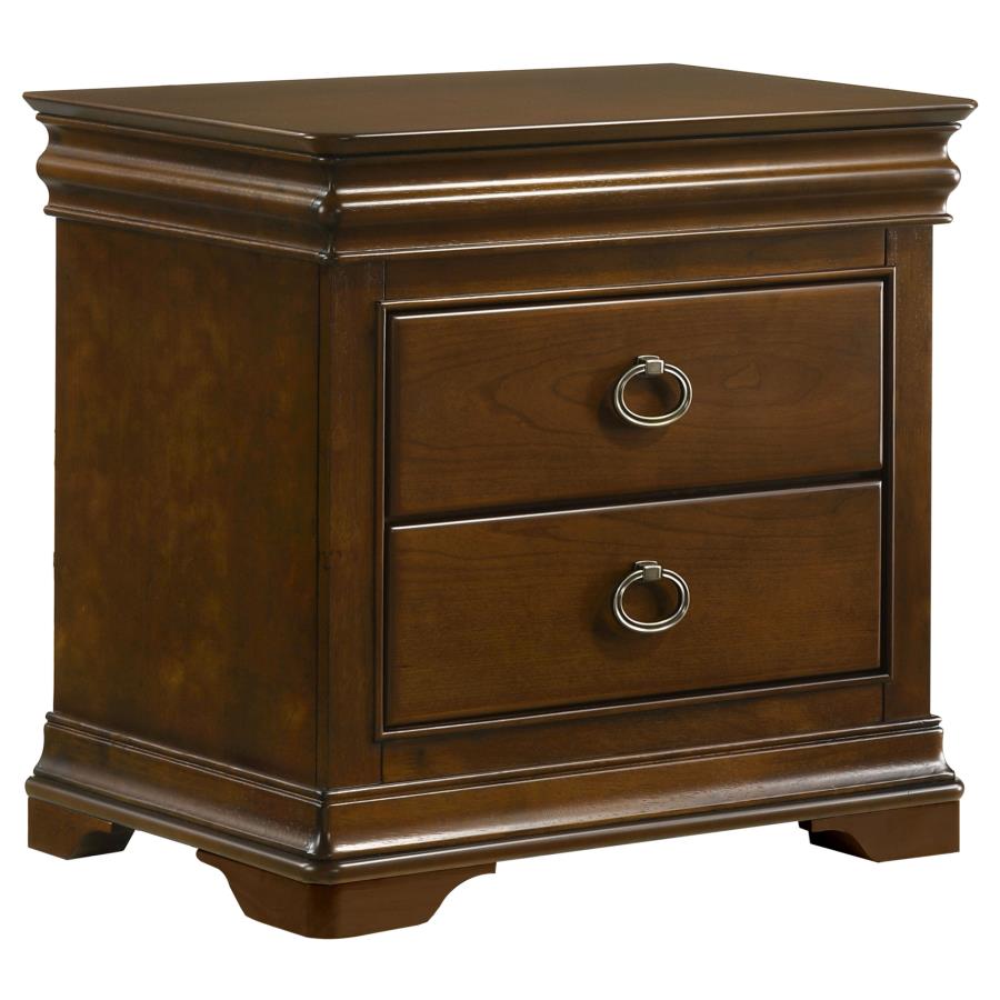 Garland 4-piece Queen Bedroom Set Brown Cherry view 5