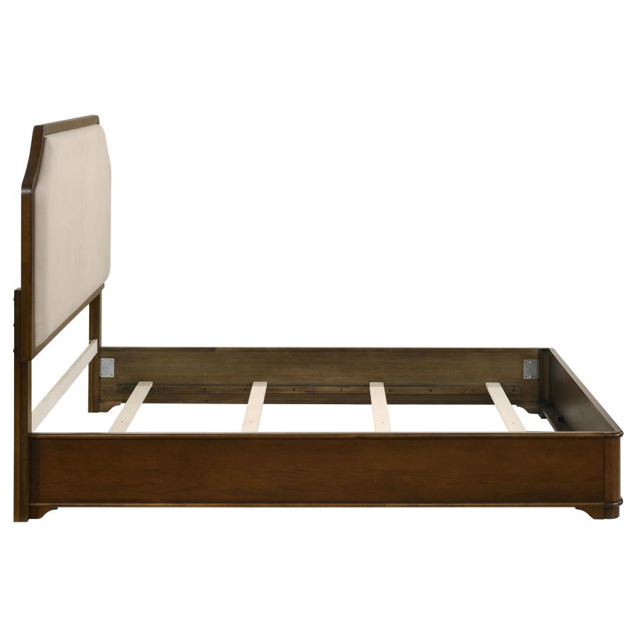 Garland 58-inch Queen Panel Bed Cream and Brown Cherry view 6