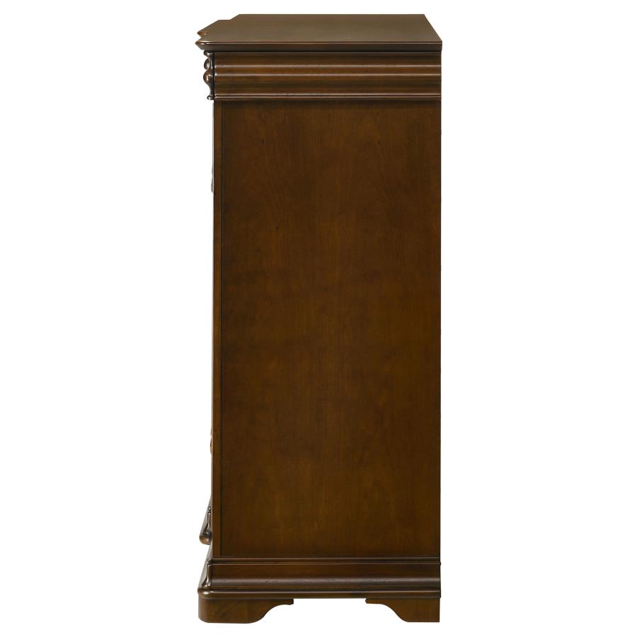 Garland 11-drawer Bedroom Dresser Cabinet Brown Cherry view 5