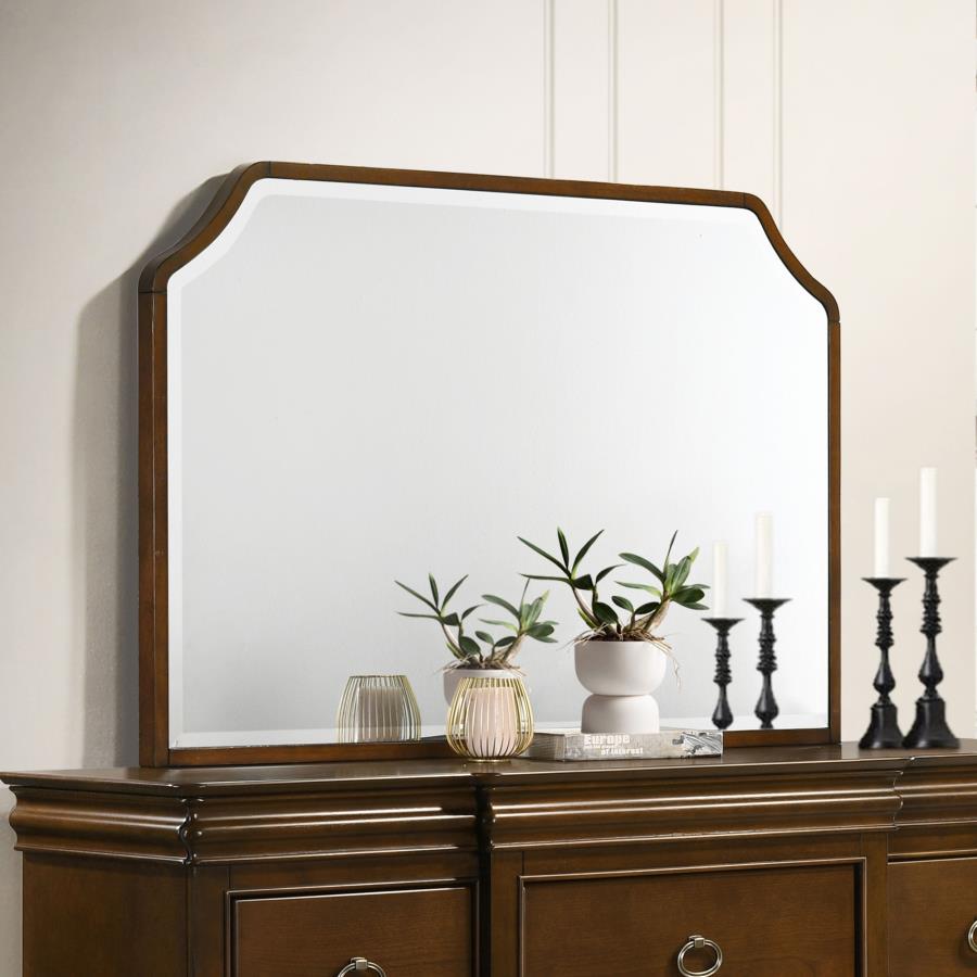Garland Dresser Mirror Brown Cherry view 2