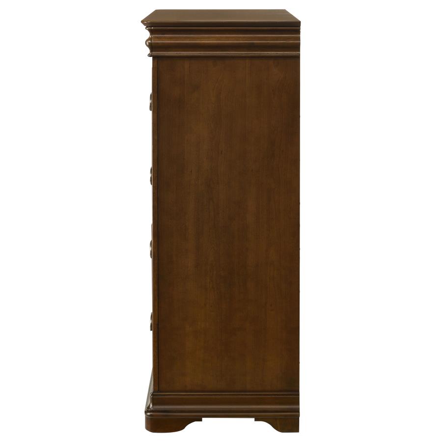 Garland 4-drawer Bedroom Chest of Drawers Brown Cherry view 5