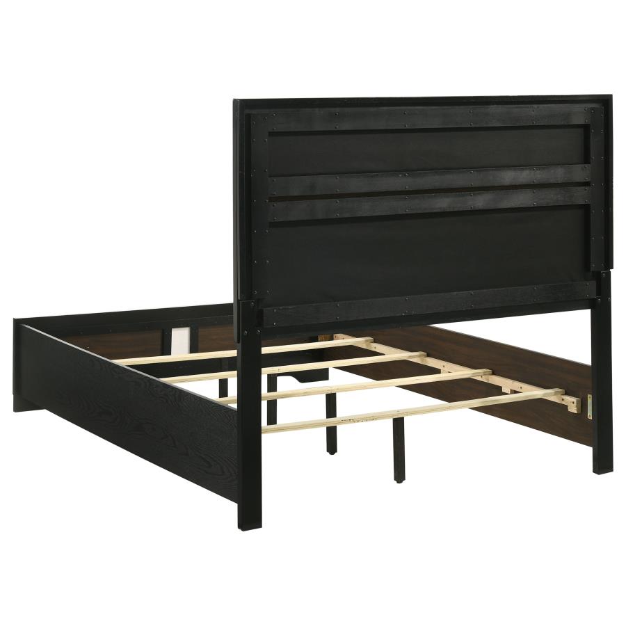 Miranda 4-piece Full Bedroom Set Black view 4