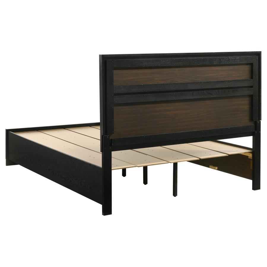 Miranda 5-piece Queen Bedroom Set Black view 4