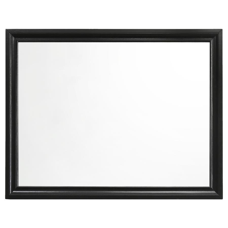 Miranda Dresser Mirror Black view 3