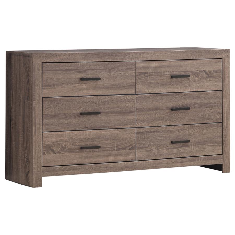Brantford 5-piece Queen Bedroom Set Barrel Oak view 7