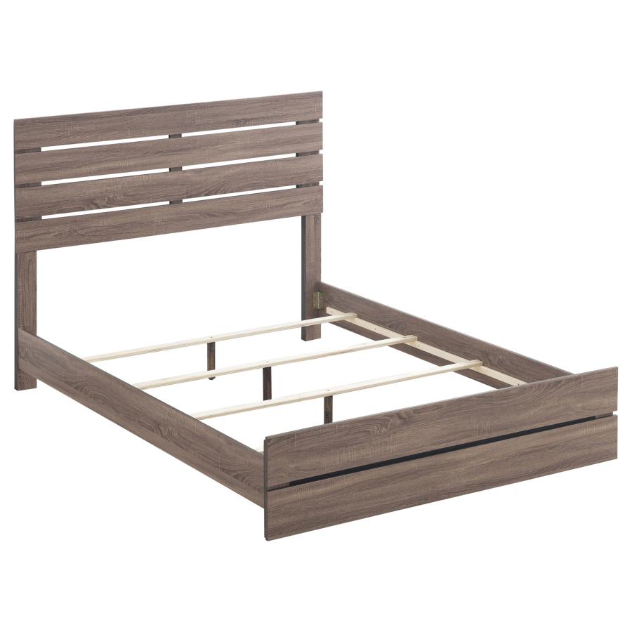 Brantford 5-piece Queen Bedroom Set Barrel Oak view 3