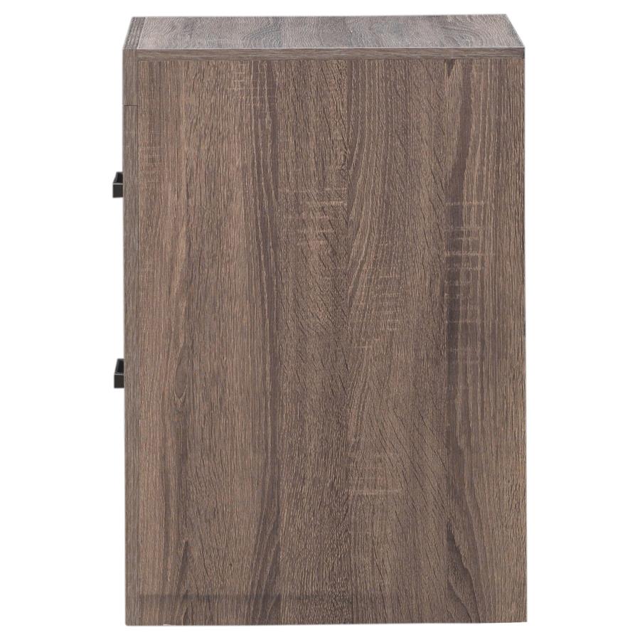 Brantford 2-drawer Nightstand Barrel Oak view 5