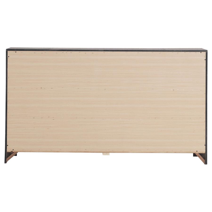 Brantford 6-drawer Dresser Barrel Oak view 7