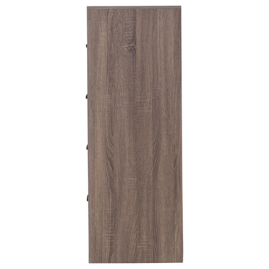 Brantford 4-drawer Bedroom Chest Barrel Oak view 5