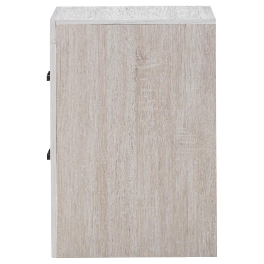 Brantford 2-drawer Nightstand Coastal White view 5
