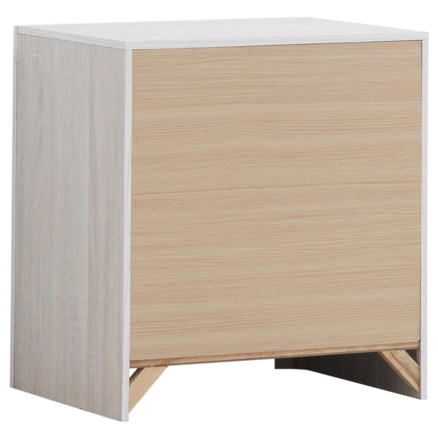 Brantford 2-drawer Nightstand Coastal White view 6