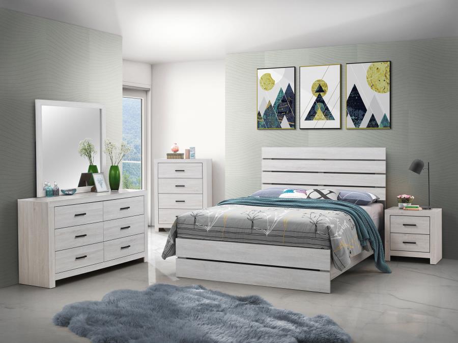 Brantford Dresser Mirror Coastal White view 7