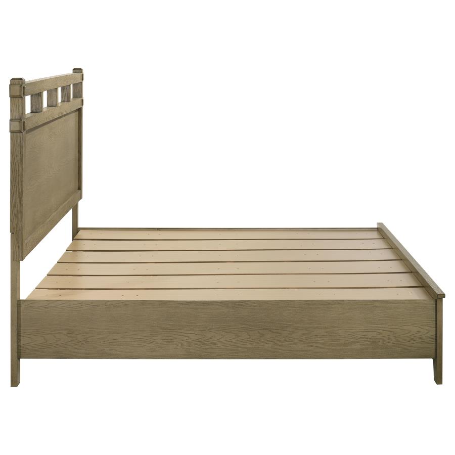Hazlewood 59-inch Eastern King Storage Bed Vineyard Oak view 6