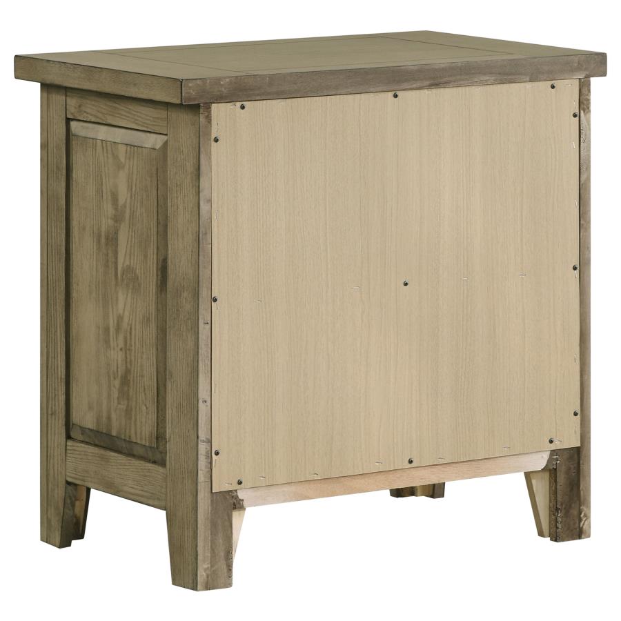 Hazlewood 4-piece Queen Bedroom Set Vineyard Oak view 6