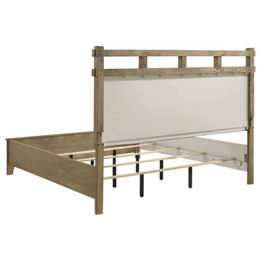 Hazlewood 61-inch Eastern King Panel Bed Vineyard Oak view 5