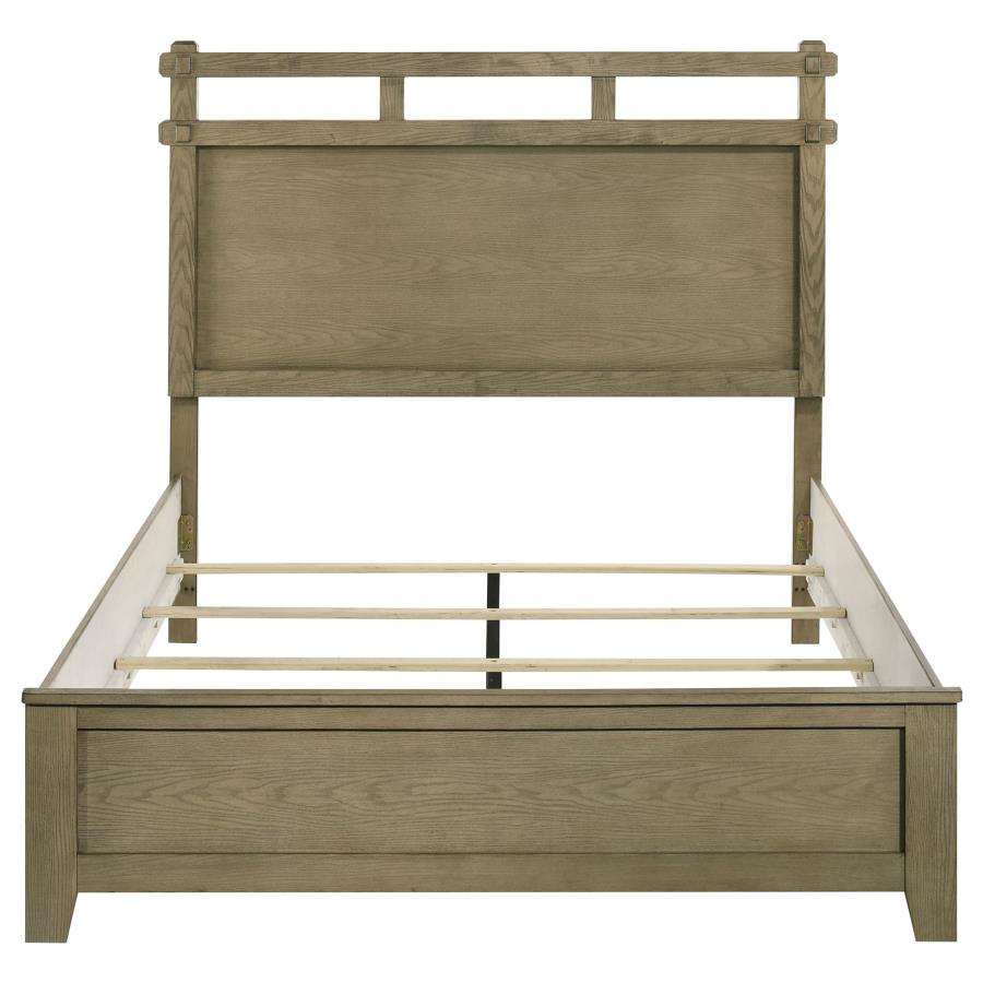 Hazlewood 61-inch Queen Panel Bed Vineyard Oak view 4