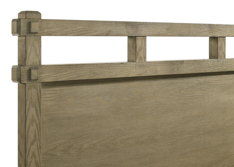 Hazlewood 61-inch Queen Panel Bed Vineyard Oak view 7