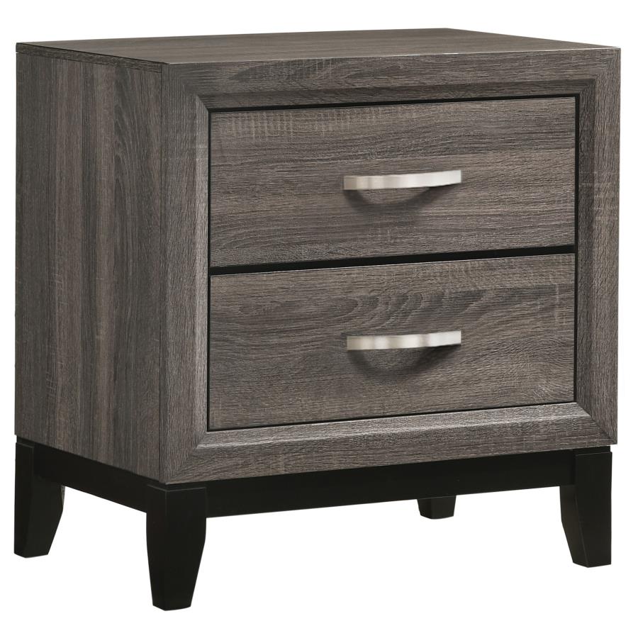 Watson Four-piece Eastern King Bedroom Set Grey Oak view 5