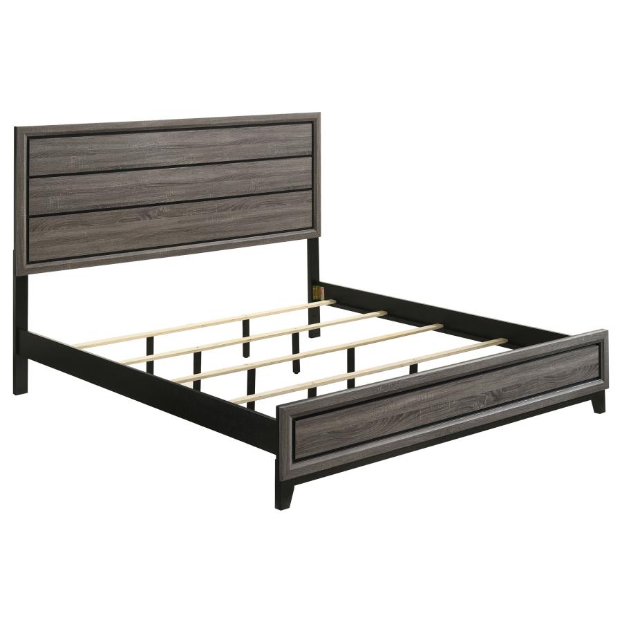 Watson Five-piece Eastern King Bedroom Set Grey Oak view 3